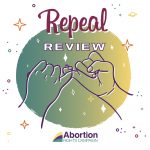 Repeal Review text overlayed above image of two hands in a 'pinky swear'