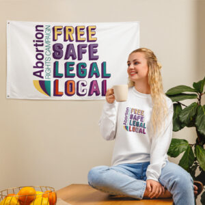 Free Safe Legal Local (Lesbian pride)  Flag