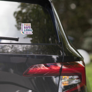Free Safe Legal Local sticker
